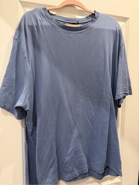 Boss Light Blue Short Sleeve Crewneck Tee